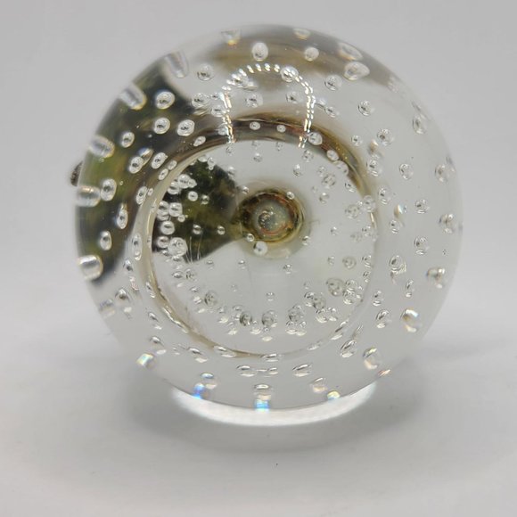 Glass Apple Paperweight - Picture 6 of 6